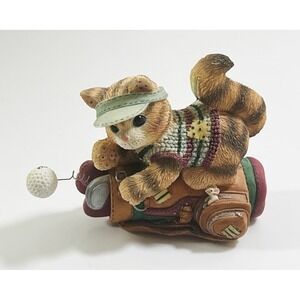 CALICO KITTENS BY PRISCILLA HILLMAN - LAUGHTER DRIVES A WINNING FRIENDSHIP (GOLF